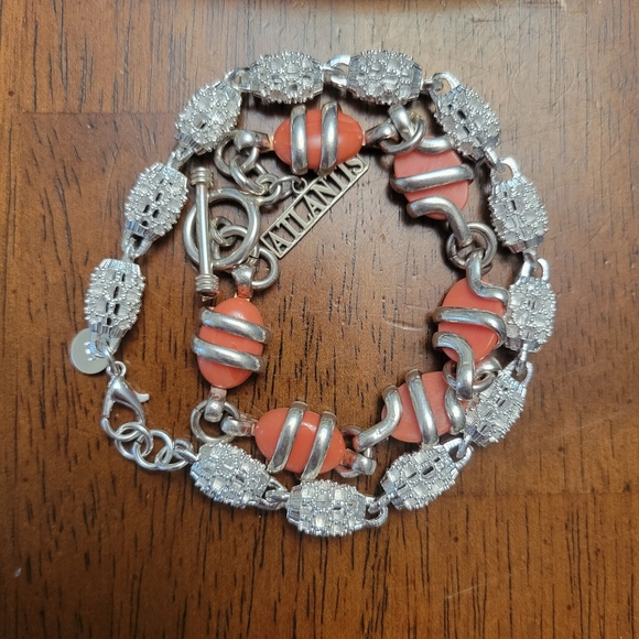 Lot 4 17 piece Silver 925 sterling necklace earring bracelet bundle lot - Picture 7 of 11